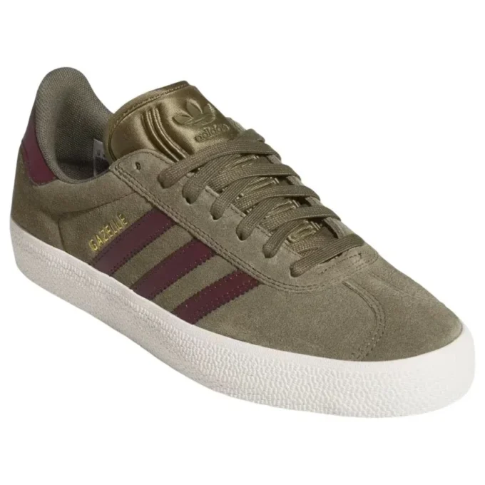 Adidas Gazelle Adv „Olive Strata Maroon“