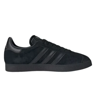 Adidas Gazelle „All Black Silver Metallic“
