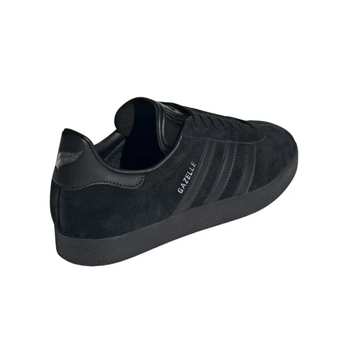 Adidas Gazelle „All Black Silver Metallic“