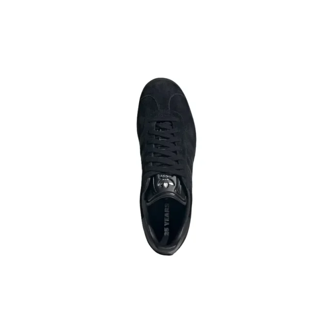 Adidas Gazelle „All Black Silver Metallic“