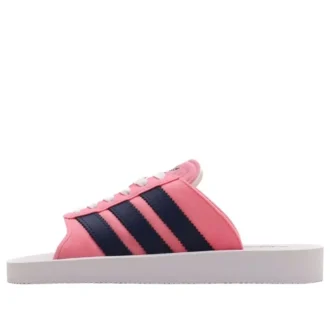 Adidas Gazelle Beach Slides „Pink Dark Blue“ Adidas Gazelle Beach Slides „Pink Dark Blue“