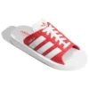 Adidas Gazelle Beach Slides „White Red“