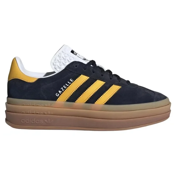 Adidas Gazelle Bold „Black Bold Gold“