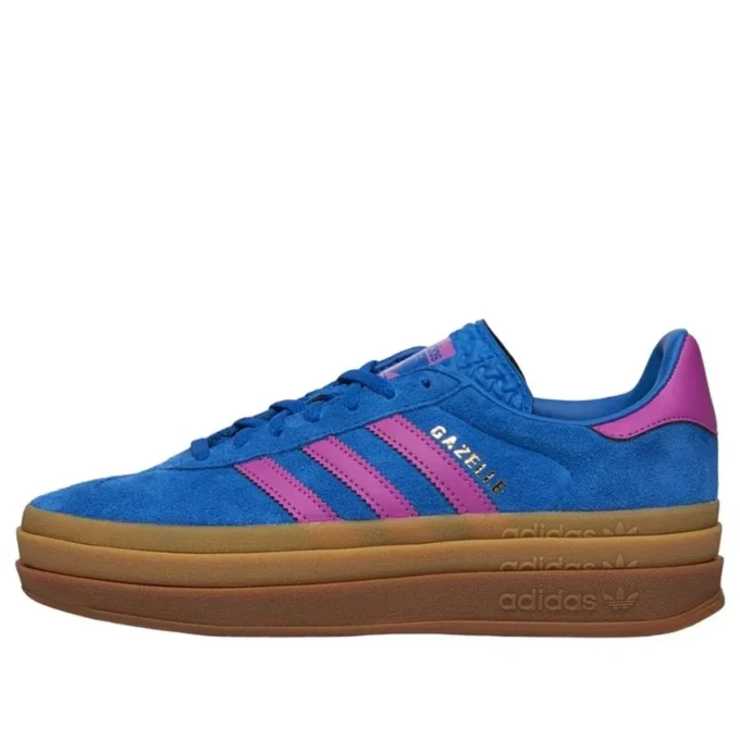 Adidas Gazelle Bold „Bold Blue Lucid Pink“