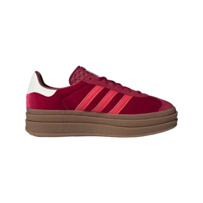 Adidas Gazelle Bold „Bright Red Velvet“