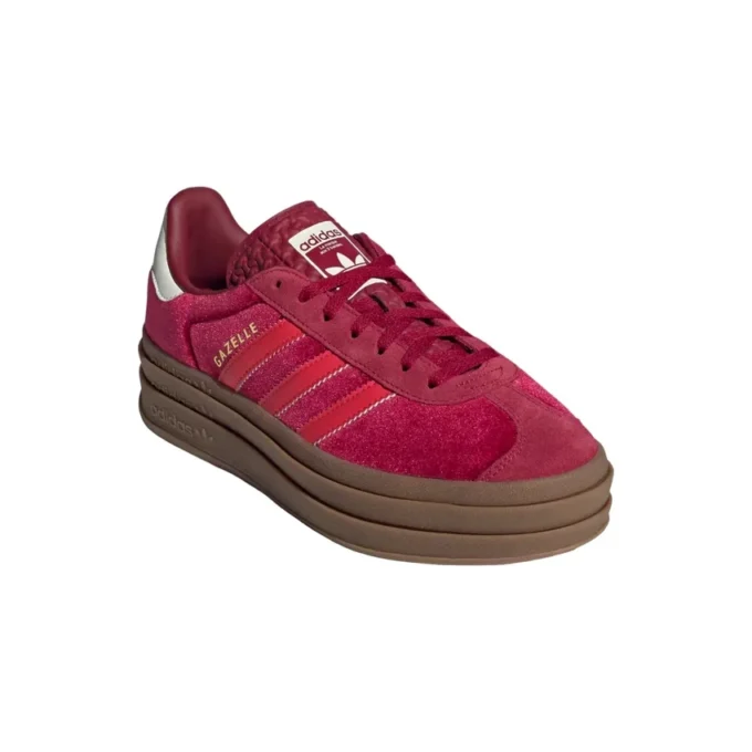 Adidas Gazelle Bold „Bright Red Velvet“