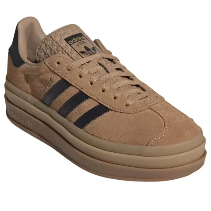 Adidas Gazelle Bold „Cardboard Black Gum“