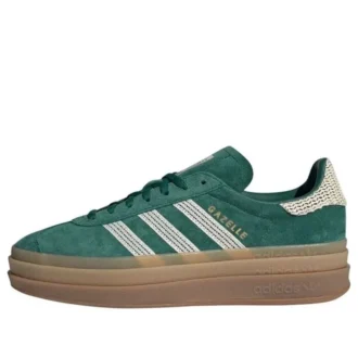 Adidas Gazelle Bold „Collegiate Green White Gold“