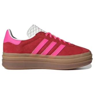 Adidas Gazelle Bold „Collegiate Red Lucid Pink“