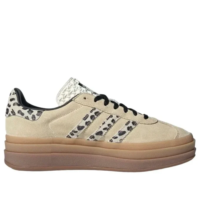Adidas Gazelle Bold „Cream Black Leopard“