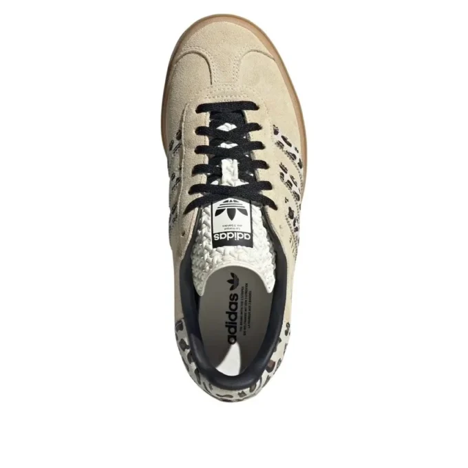 Adidas Gazelle Bold „Cream Black Leopard“