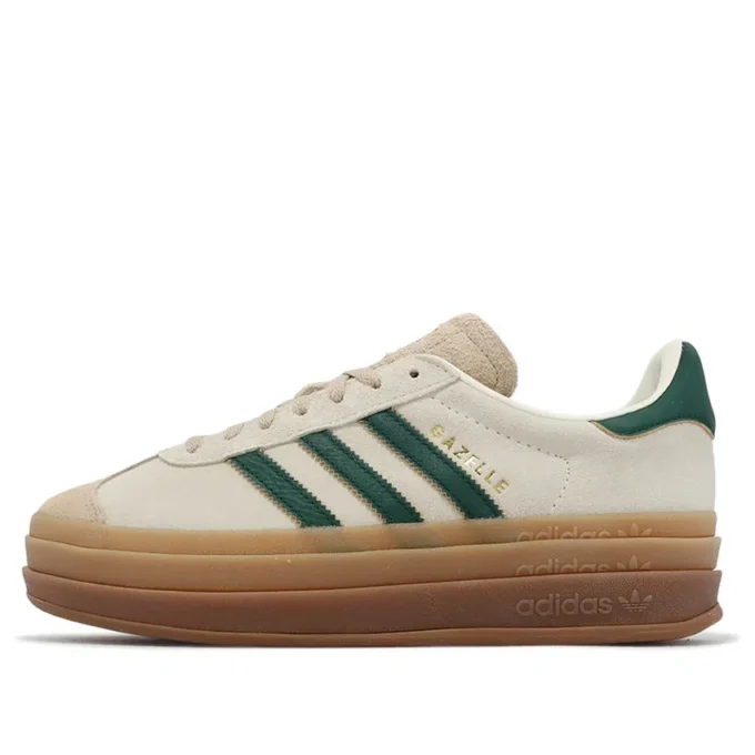 Adidas Gazelle Bold „Cream Collegiate Green“ Adidas Gazelle Bold „Cream Collegiate Green“