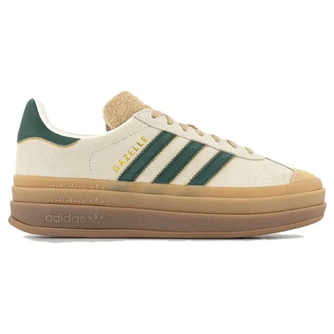 Adidas Gazelle Bold „Cream Collegiate Green“ Adidas Gazelle Bold „Cream Collegiate Green“
