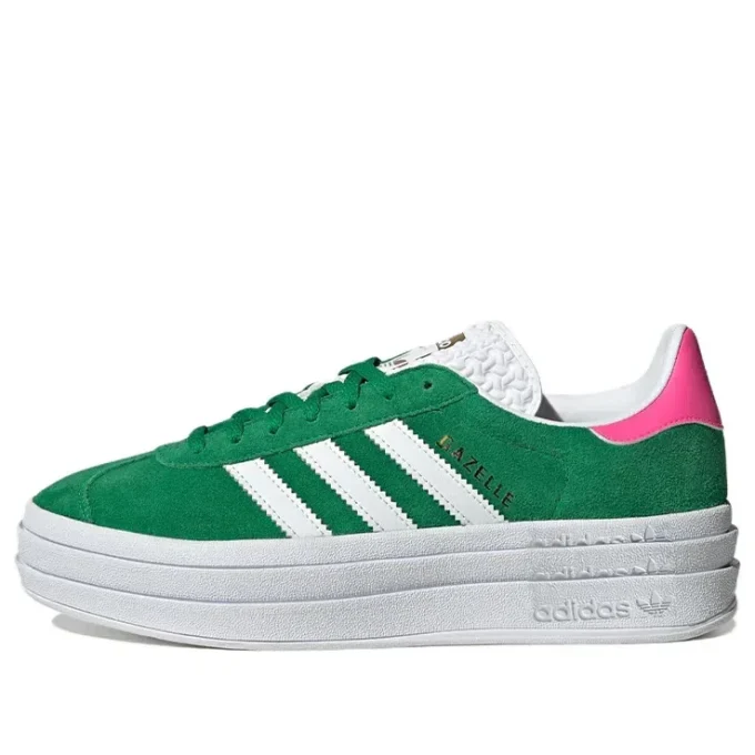Adidas Gazelle Bold „Green Lucid Pink“