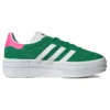 Adidas Gazelle Bold „Green Lucid Pink“