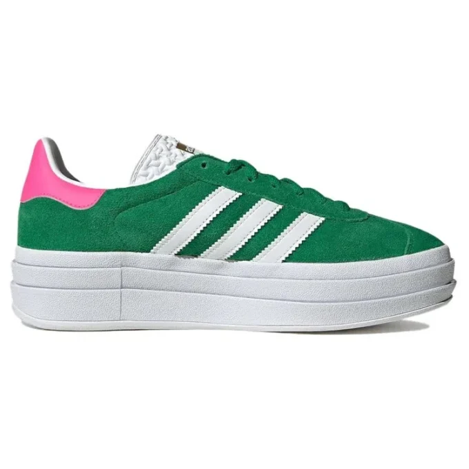 Adidas Gazelle Bold „Green Lucid Pink“