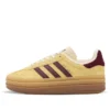 Adidas Gazelle Bold Platform „Yellow Burgundy“