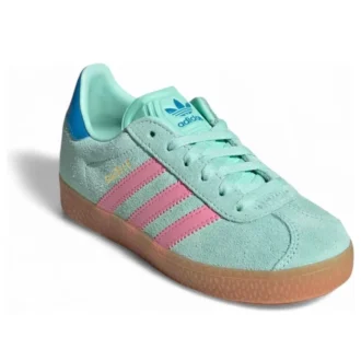 Adidas Gazelle „Clear Mint Bliss Pink Blue“