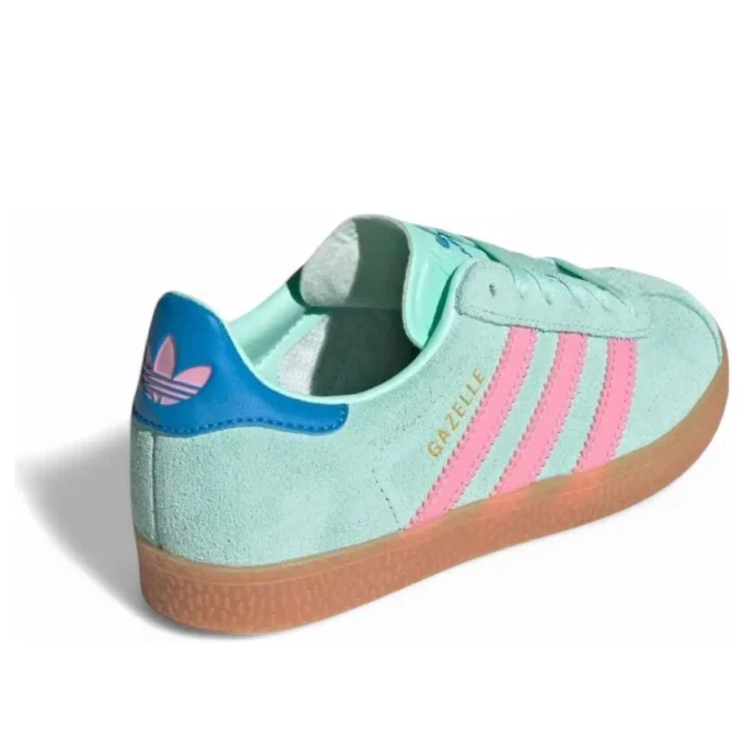 Adidas Gazelle „Clear Mint Bliss Pink Blue“