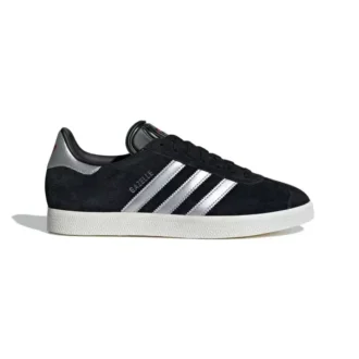 Adidas Gazelle „Core Black Silver Metallic“