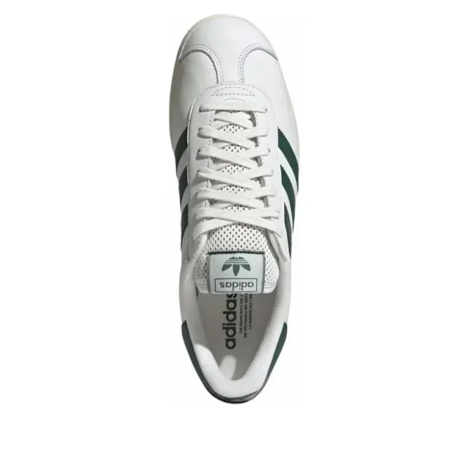 Adidas Gazelle „Core White Collegiate Green Cream White“
