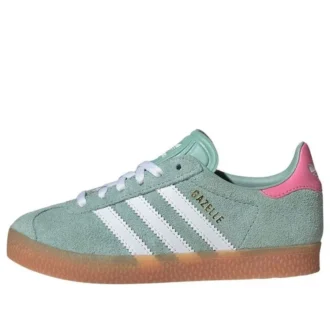 Adidas Gazelle „Hazy Green White Pink“