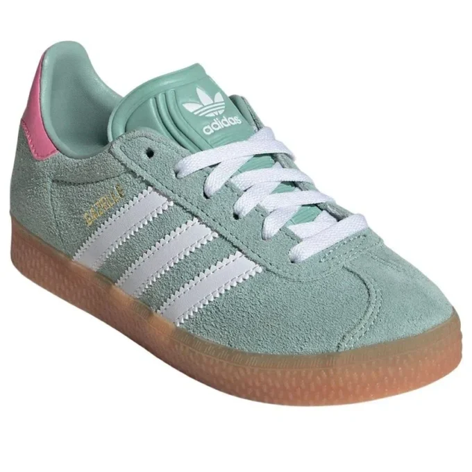 Adidas Gazelle „Hazy Green White Pink“