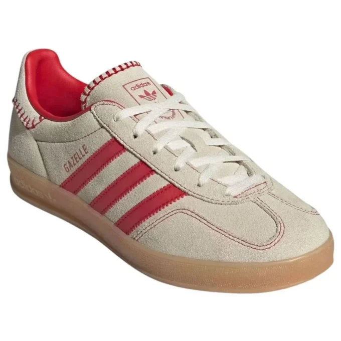 Adidas Gazelle Indoor „Beige Better Scarlet Cream White“
