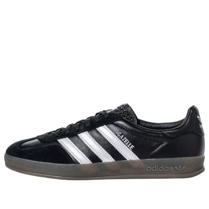 Adidas Gazelle Indoor „Black Matte Silver Gum“