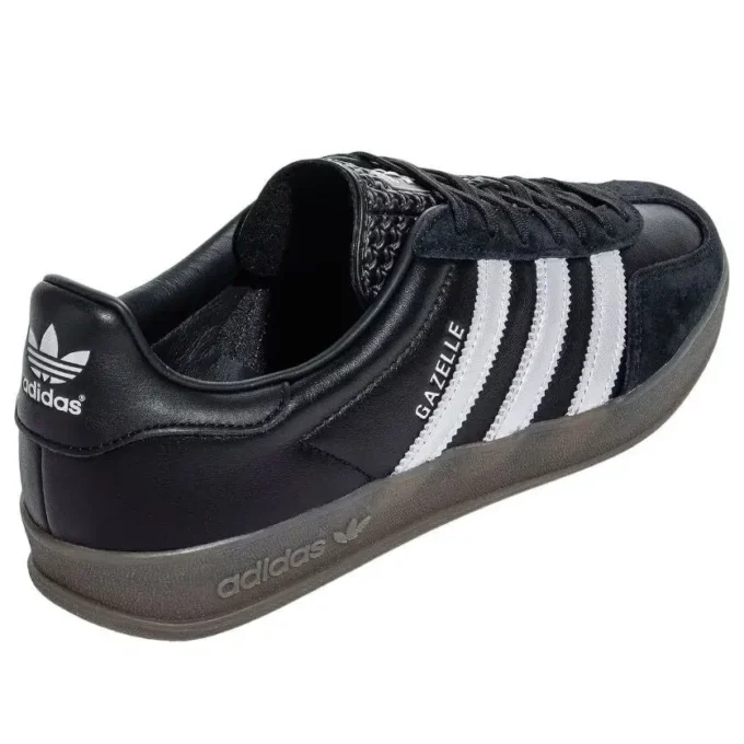 Adidas Gazelle Indoor „Black Matte Silver Gum“