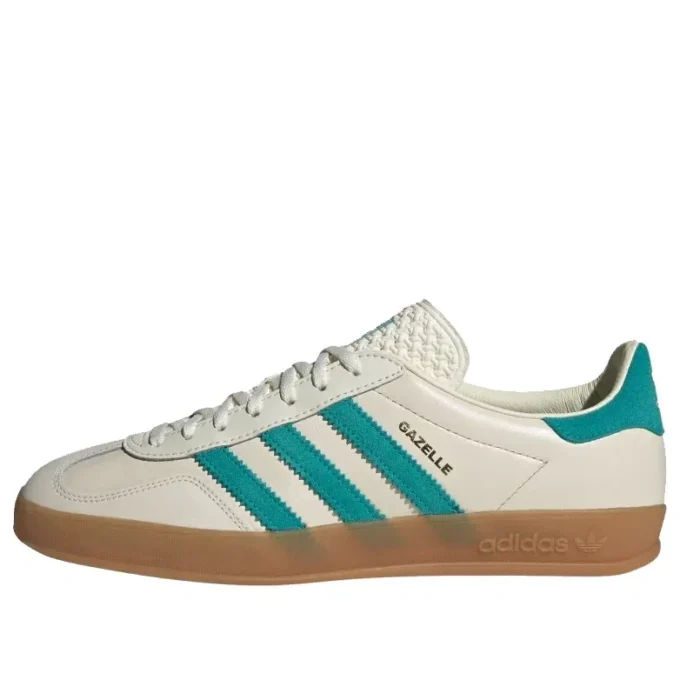 Adidas Gazelle Indoor „Chalk White Turquoise“