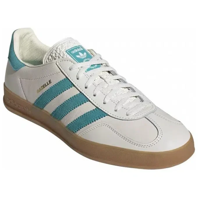 Adidas Gazelle Indoor „Chalk White Turquoise“