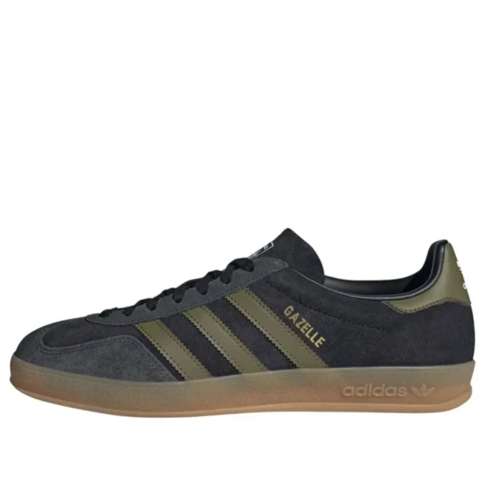 Adidas Gazelle Indoor „Core Black Focus Olive“