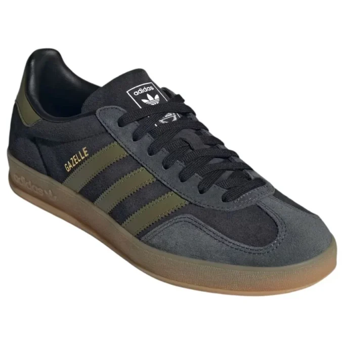Adidas Gazelle Indoor „Core Black Focus Olive“