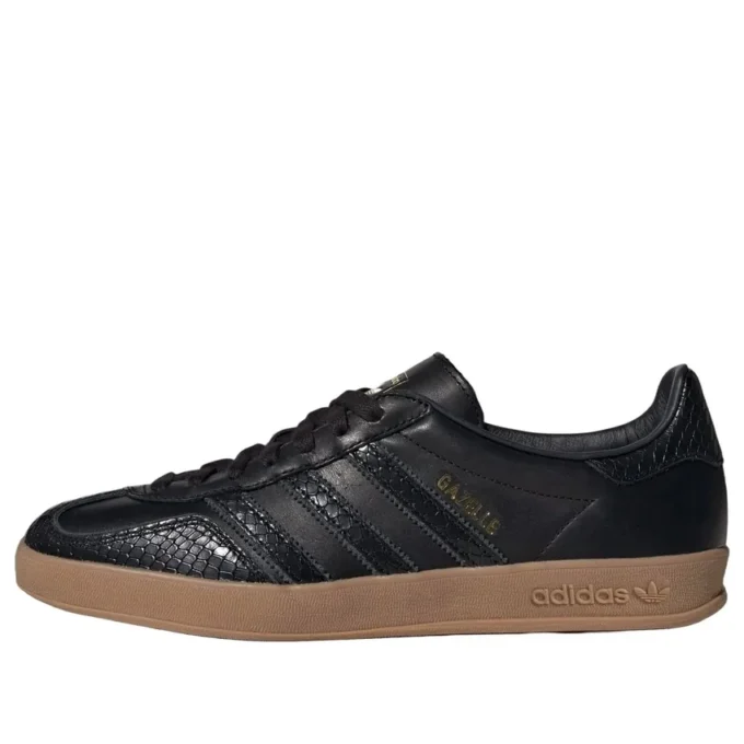 Adidas Gazelle Indoor „Core Black Snakeskin“