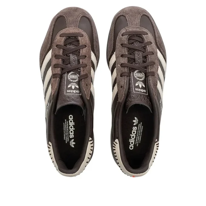 Adidas Gazelle Indoor „Dark Brown Wonder White“