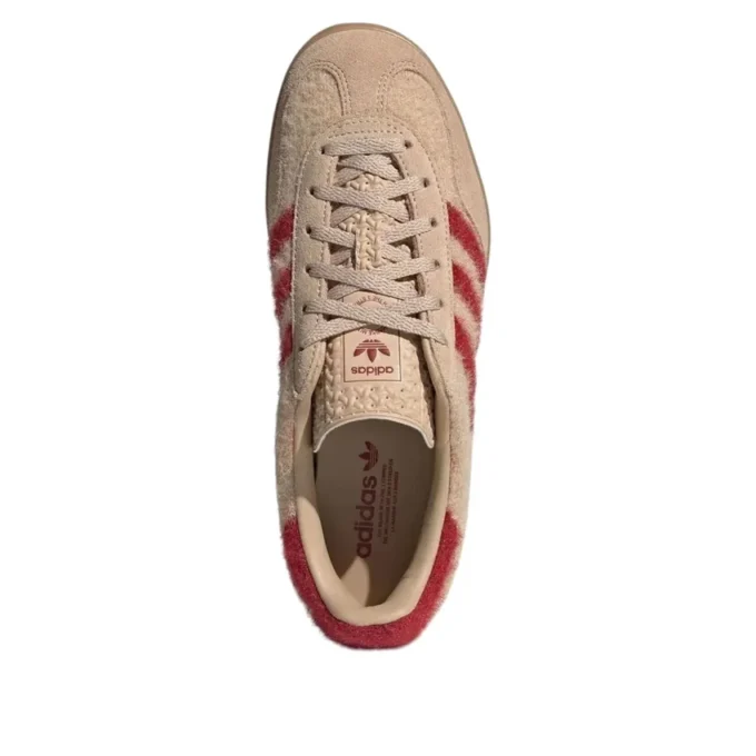 Adidas Gazelle Indoor Furry „Tan Red“
