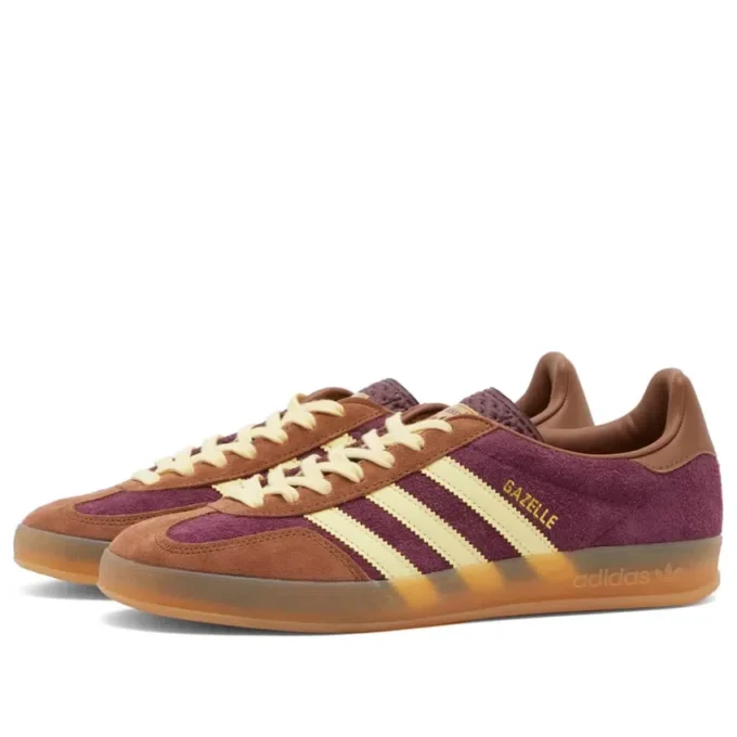Adidas Gazelle Indoor „Maroon Almost Yellow“