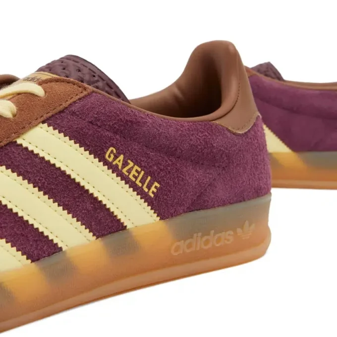 Adidas Gazelle Indoor „Maroon Almost Yellow“