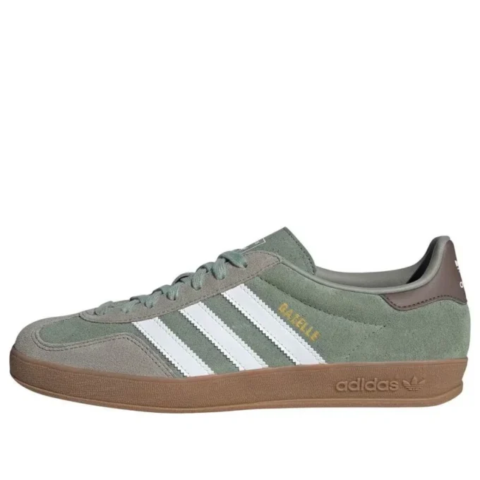 Adidas Gazelle Indoor „Olive Strata White“