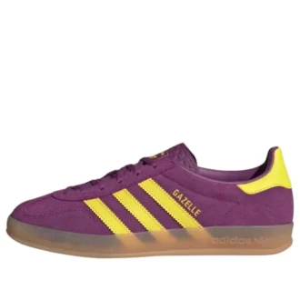 Adidas Gazelle Indoor „Rich Mauve Bright Yellow“
