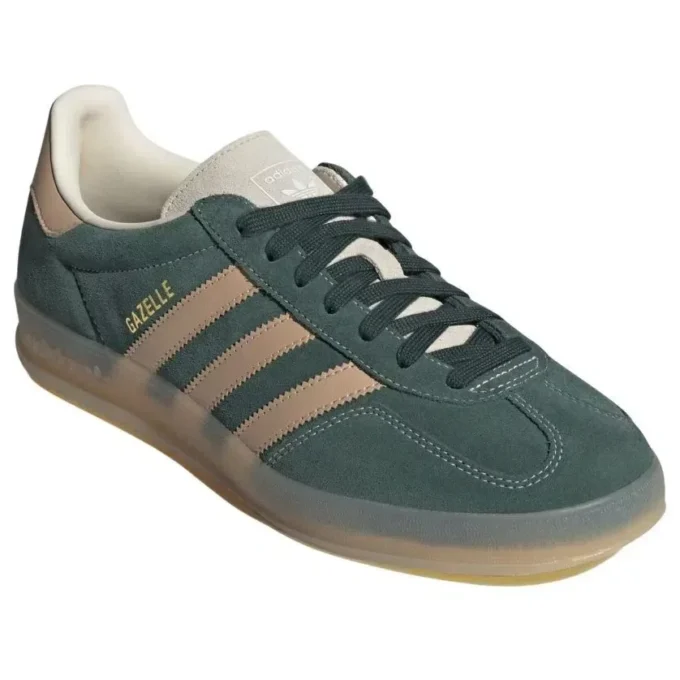 Adidas Gazelle Indoor „Shadow Green Warm Sandstone“
