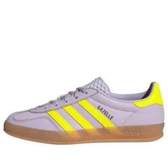 Adidas Gazelle Indoor „Silver Dawn Solar Yellow“