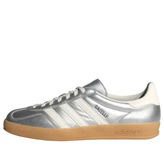 Adidas Gazelle Indoor „Silver Metallic White“