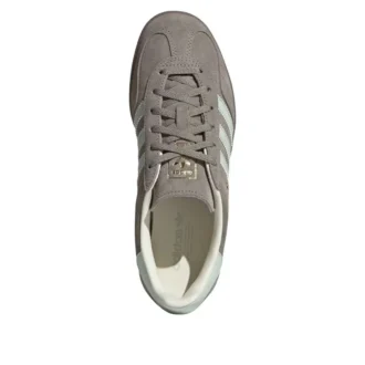 Adidas Gazelle Indoor „Silver Pebble Linen Green Gum“