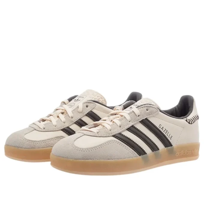 Adidas Gazelle Indoor „Wonder White Dark Brown Gum Four“