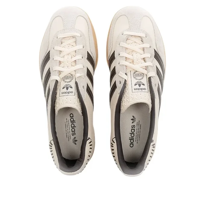 Adidas Gazelle Indoor „Wonder White Dark Brown Gum Four“