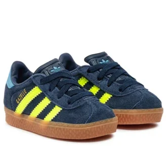 Adidas Gazelle „Night Indigo Solar Yellow“