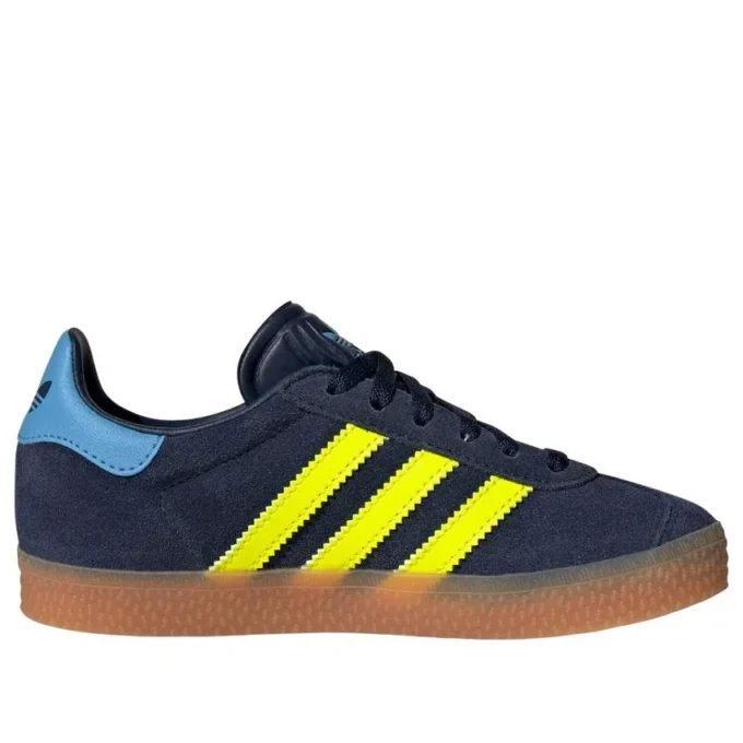 Adidas Gazelle „Night Indigo Solar Yellow“