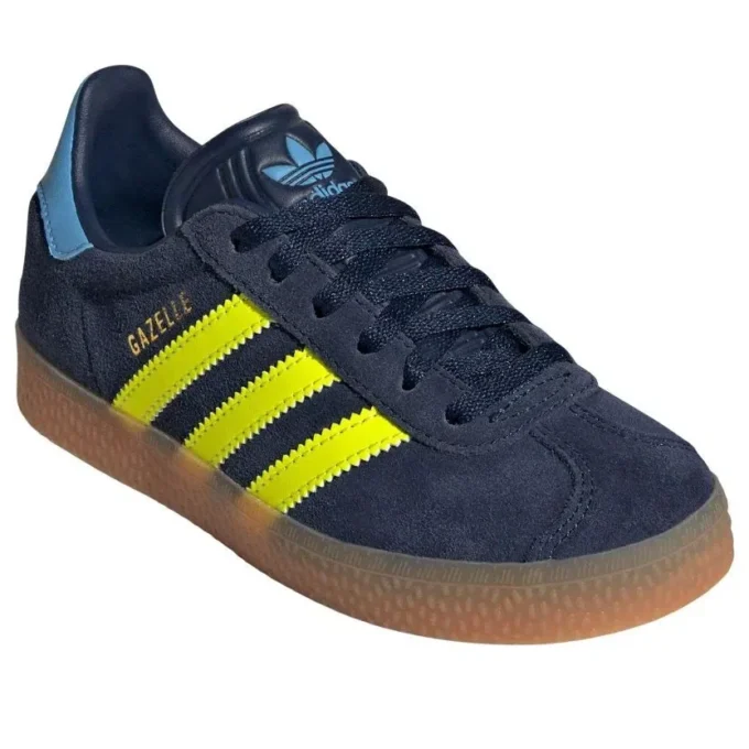 Adidas Gazelle „Night Indigo Solar Yellow“